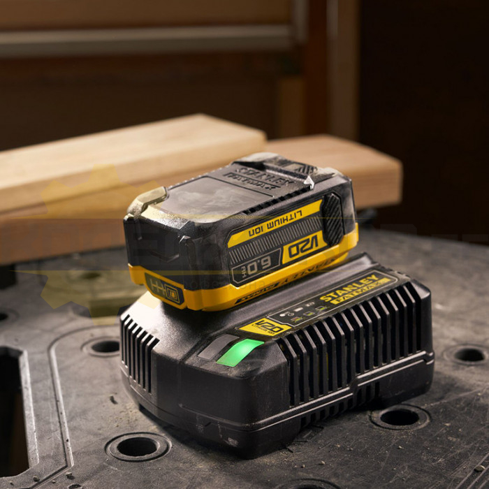 Акумулаторна батерия STANLEY FATMAX® V20 SFMCB206-XJ, 18V, 6 Ah - 