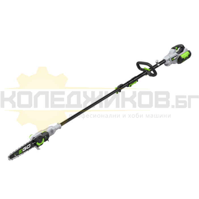 Акумулаторна кастрачка за клони EGO Power+ PS1003E Set, 56V, 4 Ah, 20 м/сек., 25 см - 