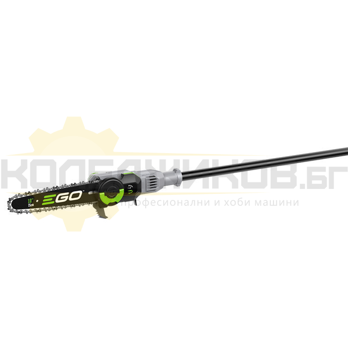 Акумулаторна кастрачка за клони EGO Power+ PS1003E Set, 56V, 4 Ah, 20 м/сек., 25 см - 