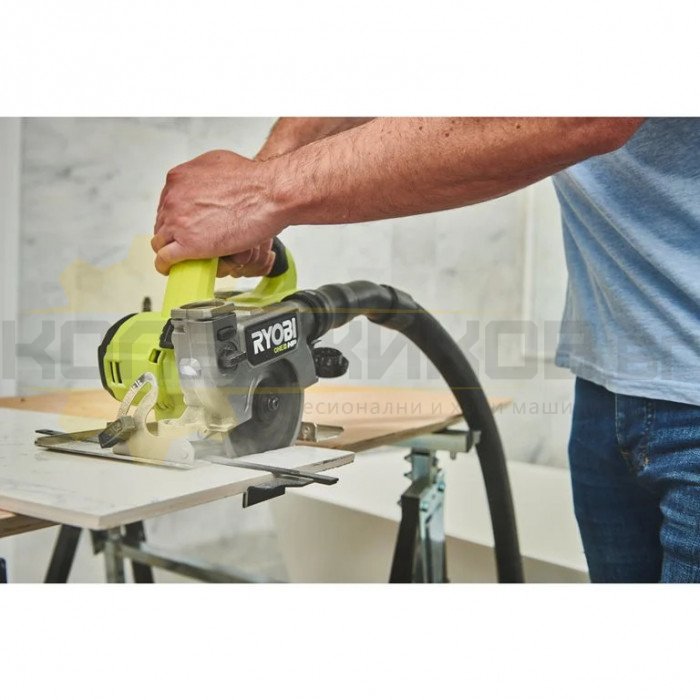 Акумулаторен циркуляр за плочки RYOBI RTS18C-0 SOLO, 18V, 127 мм., 10800 об/мин - 