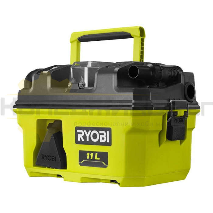 Акумулаторна прахосмукачка RYOBI RV1811-0 SOLO, 18V, 1500 л/мин., 11 л - 