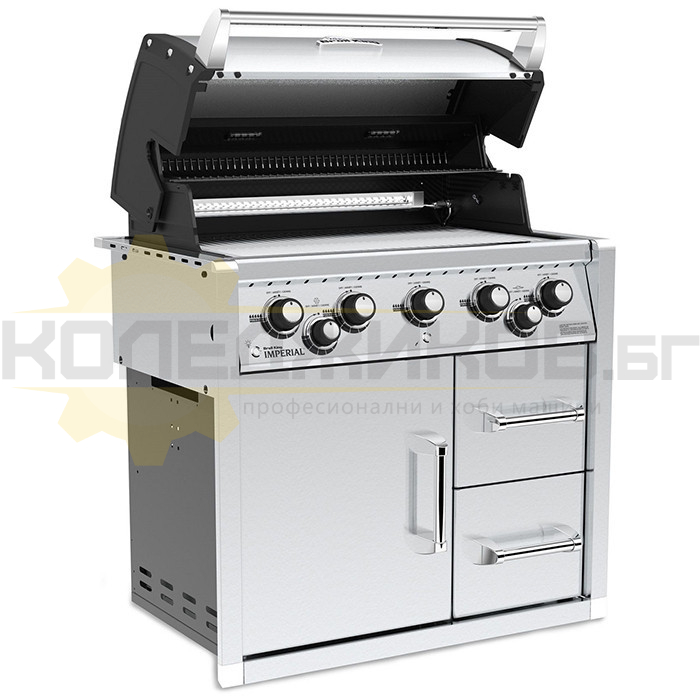 Барбекю на газ BROIL KING Imperial 590 NG Built-In Cabinet - 