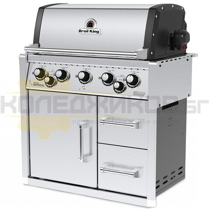 Барбекю на газ BROIL KING Imperial 590 NG Built-In Cabinet - 