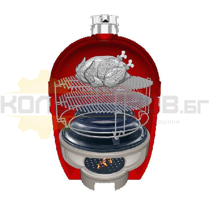 Барбекю на въглища KAMADO JOE CLASSIC III - 