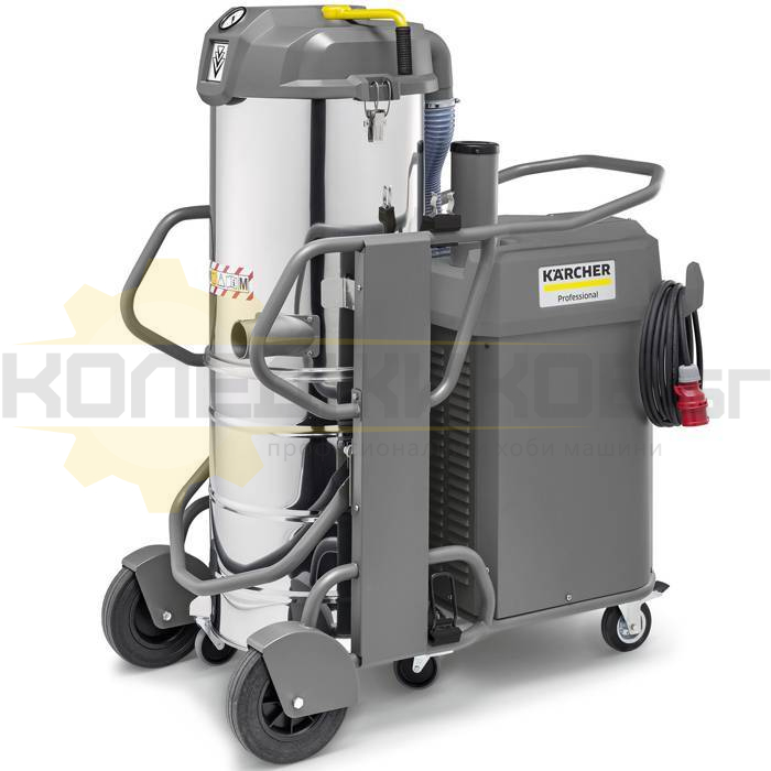 Индустриална прахосмукачка KARCHER IVS 100/40 M, 4200W, 154 mbar, 100 л - 