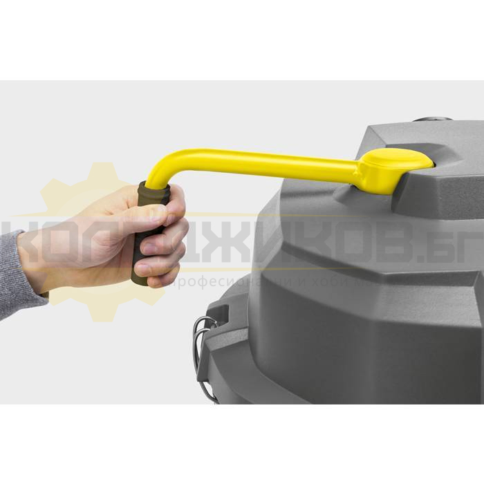 Индустриална прахосмукачка KARCHER IVS 100/40 M, 4200W, 154 mbar, 100 л - 