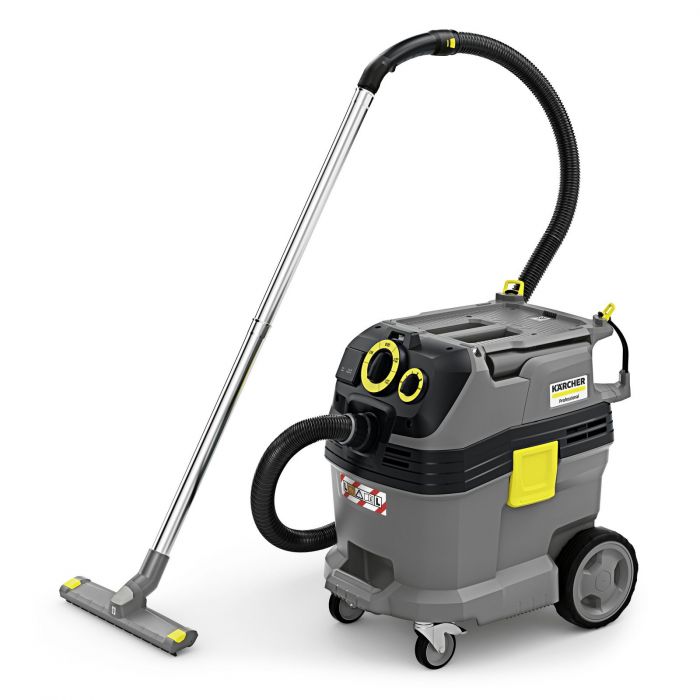 Професионална прахосмукачка KARCHER NT 30/1 Tact Te Adv L, 1380W, 273 mbar, 30 л - 