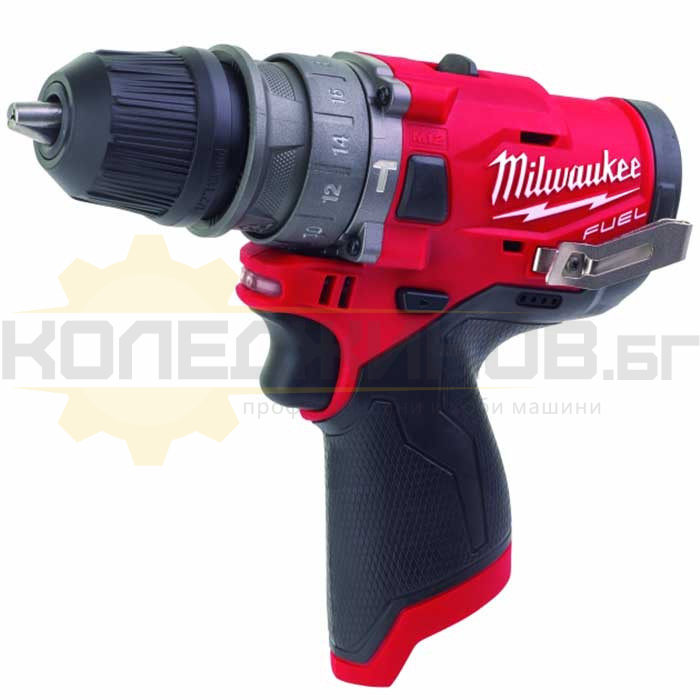 Акумулаторен винтоверт - ударен MILWAUKEE M12FPDX-202X, 12V, 2x2 Ah, 44 Nm, 1700 об/мин., 25500 уд/мин - 