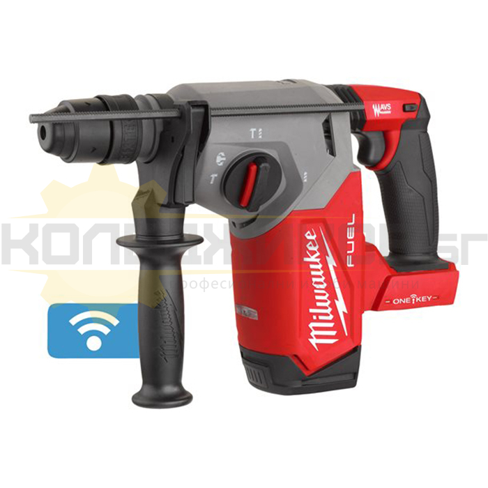 Акумулаторен перфоратор SDS-Plus MILWAUKEE M18 ONEFHX-0, 18V, 2.5 J, 1330 об/мин., 4800 уд/мин - 