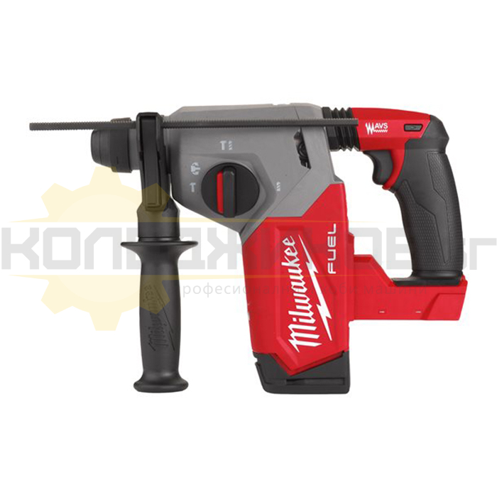 Акумулаторен перфоратор SDS-Plus MILWAUKEE M18 FH-0X, 18V, 2.5 J, 1330 об/мин., 4800 уд/мин - 