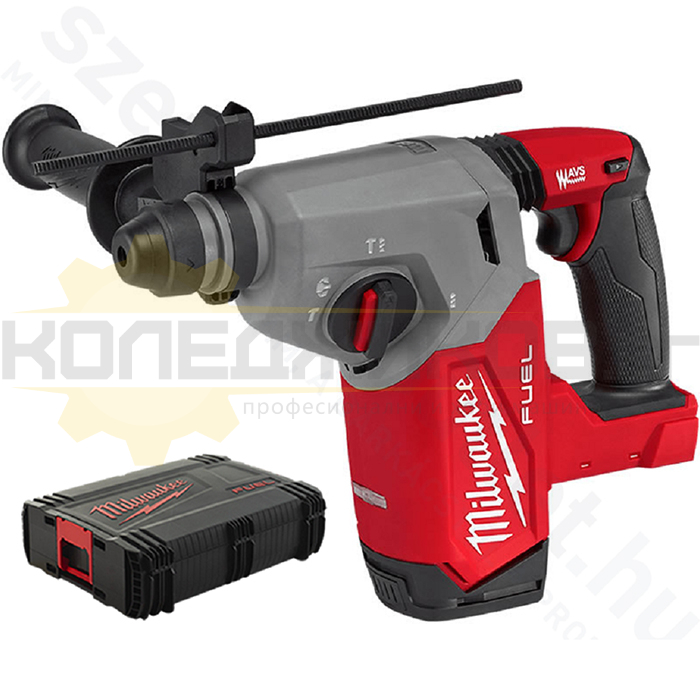 Акумулаторен перфоратор SDS-Plus MILWAUKEE M18 FH-0X, 18V, 2.5 J, 1330 об/мин., 4800 уд/мин - 