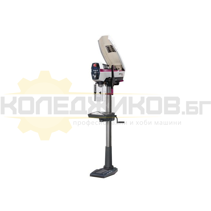 Колонна бормашина OPTIMUM OPTIdrill DP 26-F (400V), 750W, 200-2440 об/мин - 