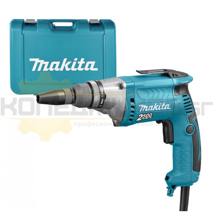 Електрически винтоверт MAKITA FS2700K, 570W, 2500 об/мин., 32 Nm - 