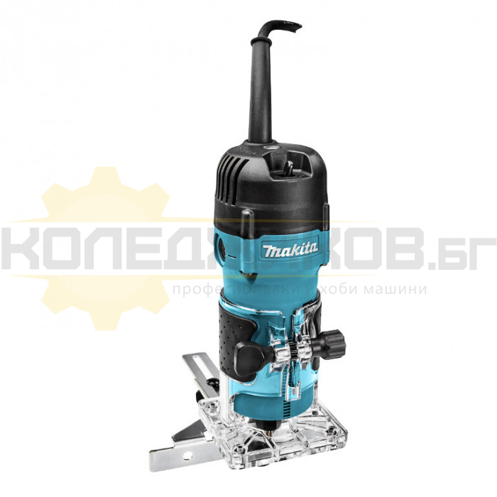 Оберфреза MAKITA 3711, 530W, 32000 об/мин., ф 6 мм - 