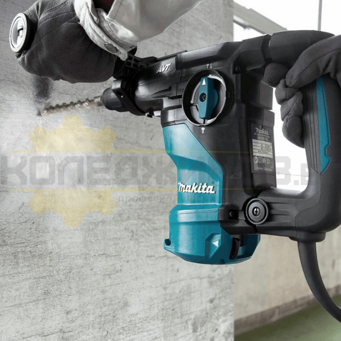 Електрически перфоратор MAKITA HR3012FCJ SDS-Plus, 1050W, 3.9 J, 4500 уд/мин., 840 об/мин - 