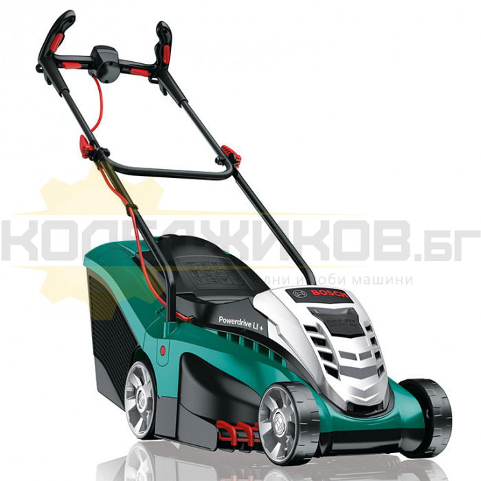 Акумулаторна косачка за трева BOSCH Rotak 37 Li, 36V, 4 Ah, 37 см., 40 л - 