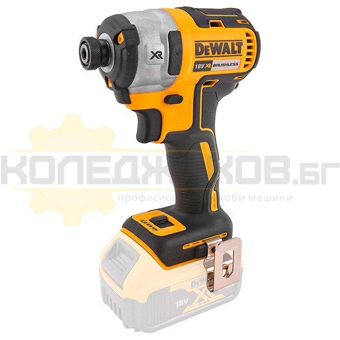 Комплект акумулаторен винтоверт и ударен гайковерт DCD796+DCF887 DeWALT DCK266P2C, 18V, 2x5 Ah - 