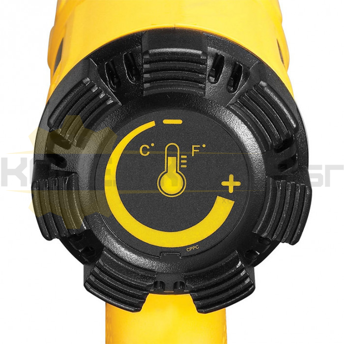 Пистолет за горещ въздух DeWALT D26411, 1800W, 250-450 л/мин., 600 °C - 