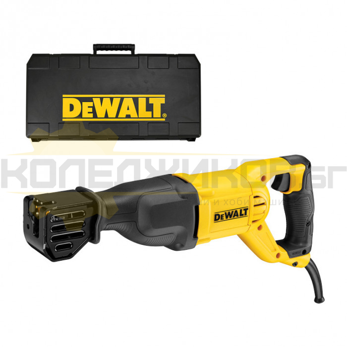 Електрически саблен трион DeWALT DWE305PK, 1100W, 2800 хода/мин., 29 мм - 