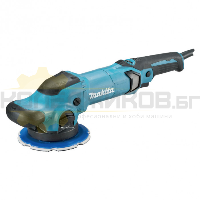 Електрическа полирмашина MAKITA PO6000C, 900W, 0-780 об/мин., 150 мм - 