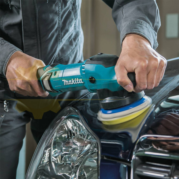 Електрическа полирмашина MAKITA PO6000C, 900W, 0-780 об/мин., 150 мм - 