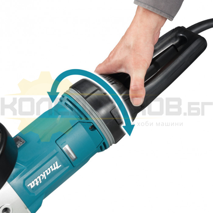 Електрически ъглошлайф MAKITA GA9070X1, 2800W, 230 мм., 6600 об/мин - 