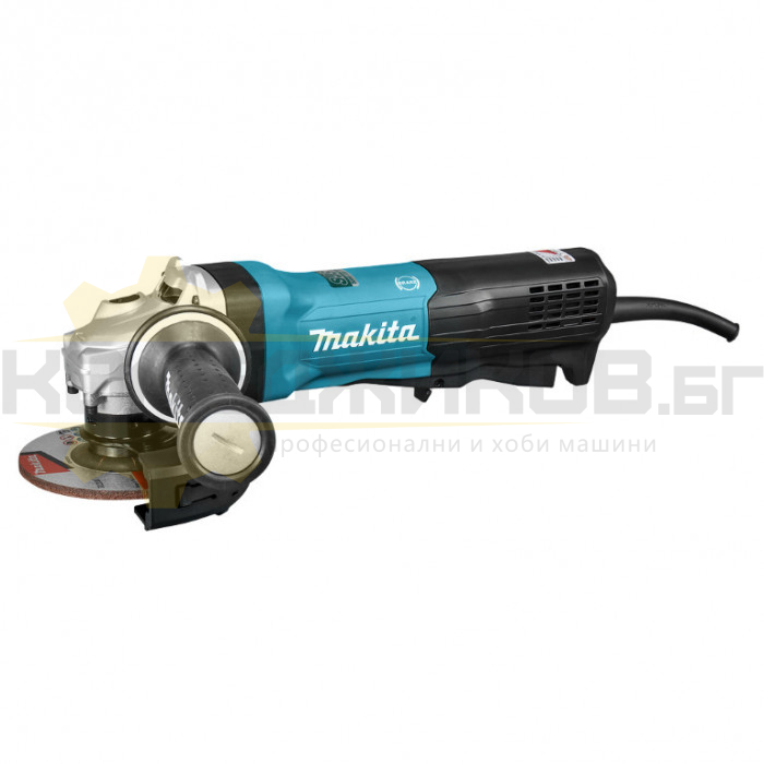 Електрически ъглошлайф MAKITA GA5093X01, 1900W, 125 мм., 2800-11500 об/мин - 