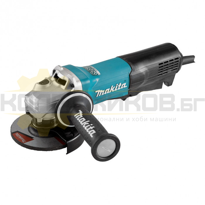 Електрически ъглошлайф MAKITA GA5095X01, 1900W, 125 мм., 11500 об/мин - 