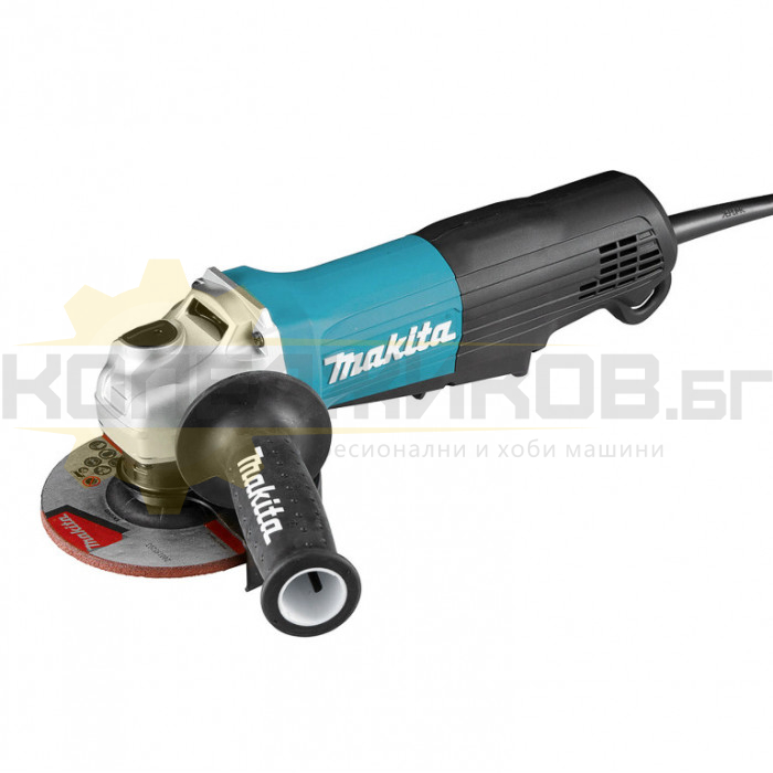 Електрически ъглошлайф MAKITA GA5051R, 1300W, 125 мм., 11000 об/мин - 