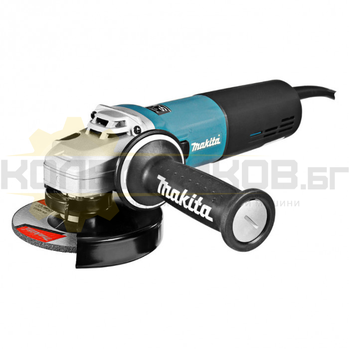 Електрически ъглошлайф MAKITA 9565CVR, 1400W, 125 мм., 2800-11000 об/мин - 