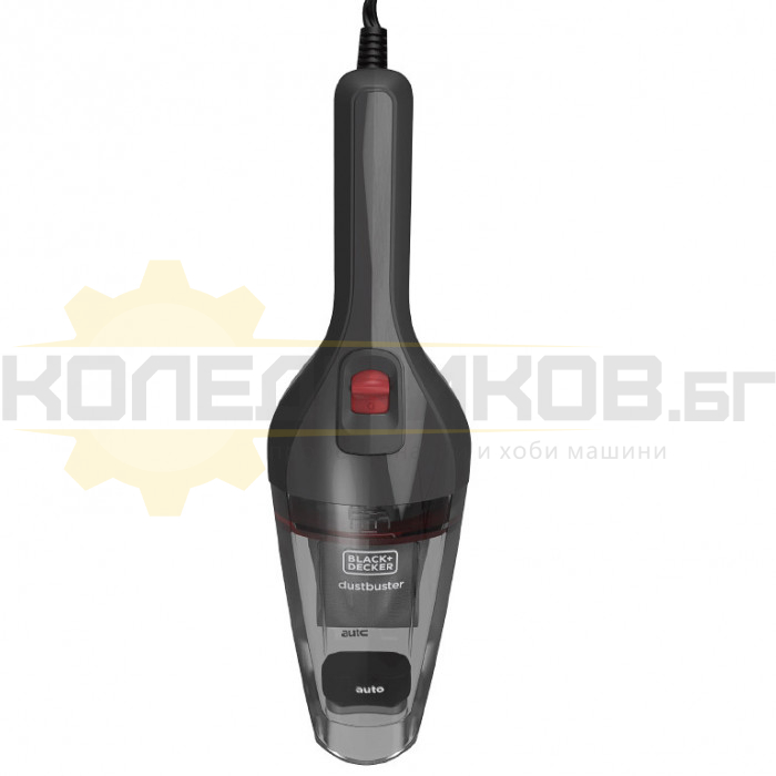 Прахосмукачка за кола BLACK+DECKER NVB12AVA, 12V, 8.8W, 11.45 л/мин., 0.37 л - 