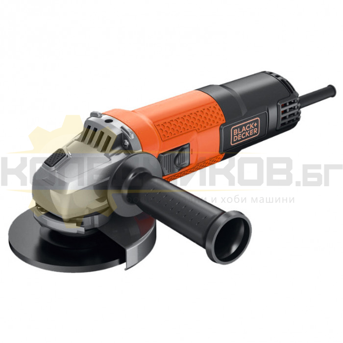 Електрически ъглошлайф BLACK+DECKER BEG110K, 750W, 115 мм., 12000 об/мин - 