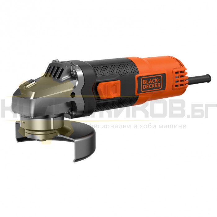 Електрически ъглошлайф BLACK+DECKER BEG220, 900W, 125 мм., 12000 об/мин - 