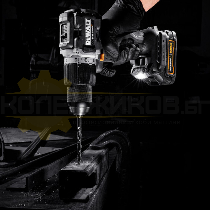 Акумулаторна бормашина / винтоверт - ударна DeWALT DCD85ME2GT-QW Set, 18V, 2x1.7 Ah, 90 Nm, 2000 об/мин., 34000 уд/мин - 