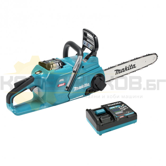 Акумулаторна резачка за дърва MAKITA UC015GT101 Set, 40V, 5 Ah, 35 см., 1530 м/мин - 