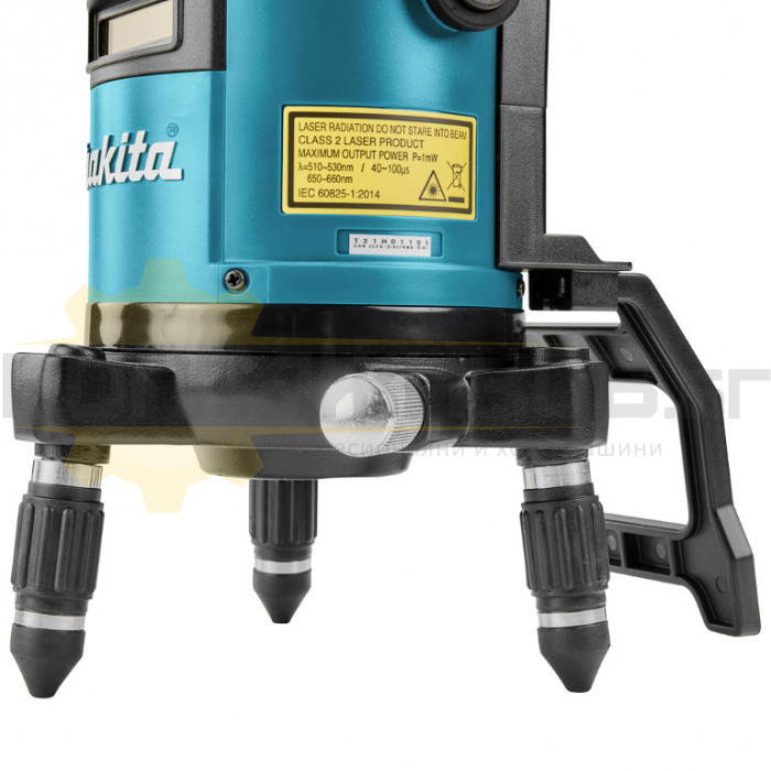 Лазерен нивелир MAKITA SK40GD SOLO, 12V, 10 м, 0.1 мм/м - 