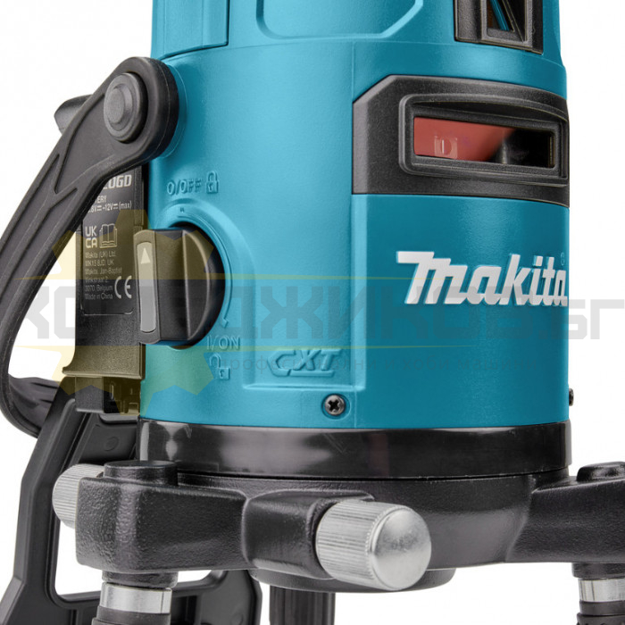 Лазерен нивелир MAKITA SK20GD SOLO, 12V, 10 м, 0.1 мм/м - 