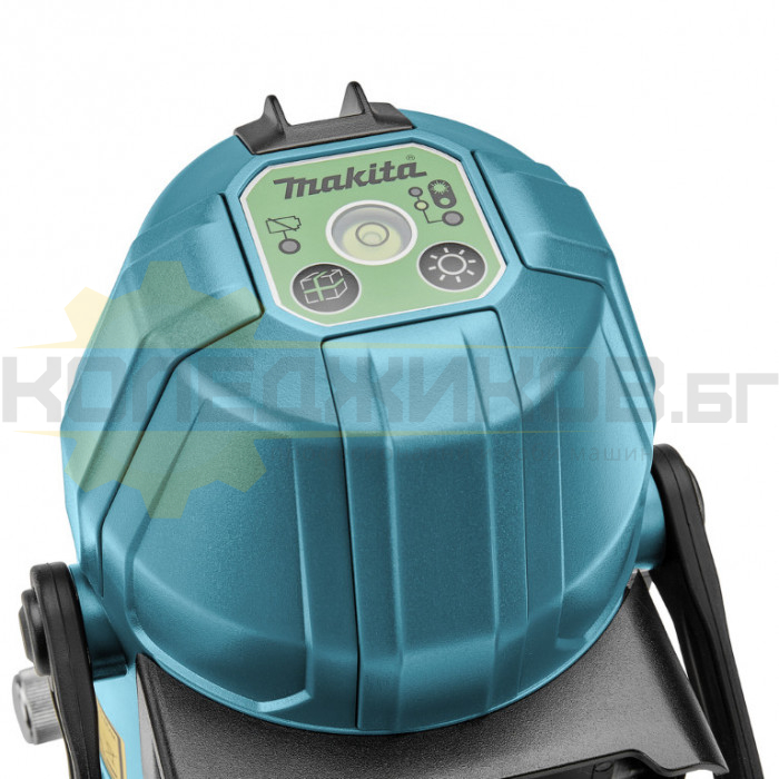 Лазерен нивелир MAKITA SK10GD SOLO, 12V, 10 м, 0.1 мм/м - 