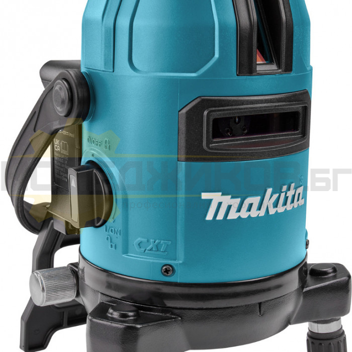 Лазерен нивелир MAKITA SK10GD SOLO, 12V, 10 м, 0.1 мм/м - 