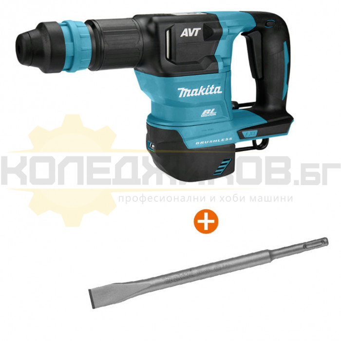 Акумулаторен къртач MAKITA DHK180Z SDS-Plus SOLO, 18V, 3.1 J, 3200 уд/мин - 