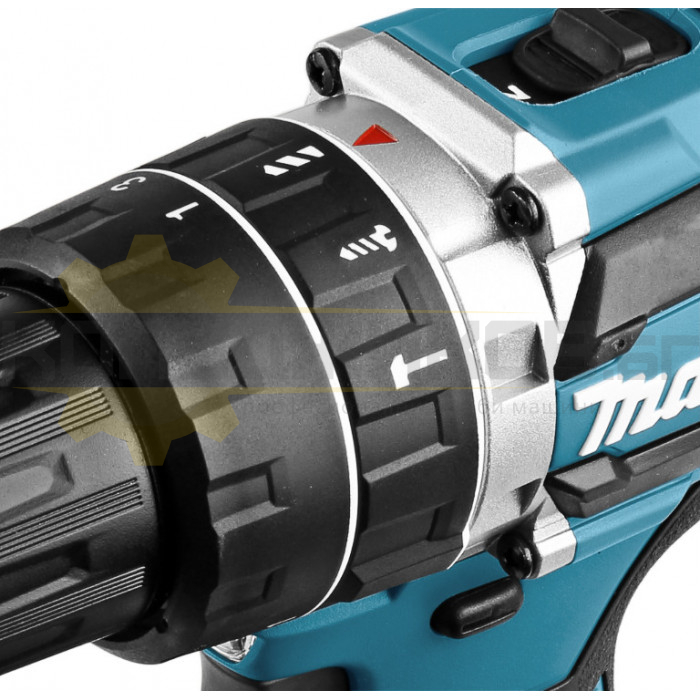 Акумулаторна бормашина / винтоверт - ударна MAKITA DHP484RFE Set, 18V, 2x3 Ah, 54 Nm, 2000 об/мин., 30000 уд/мин - 