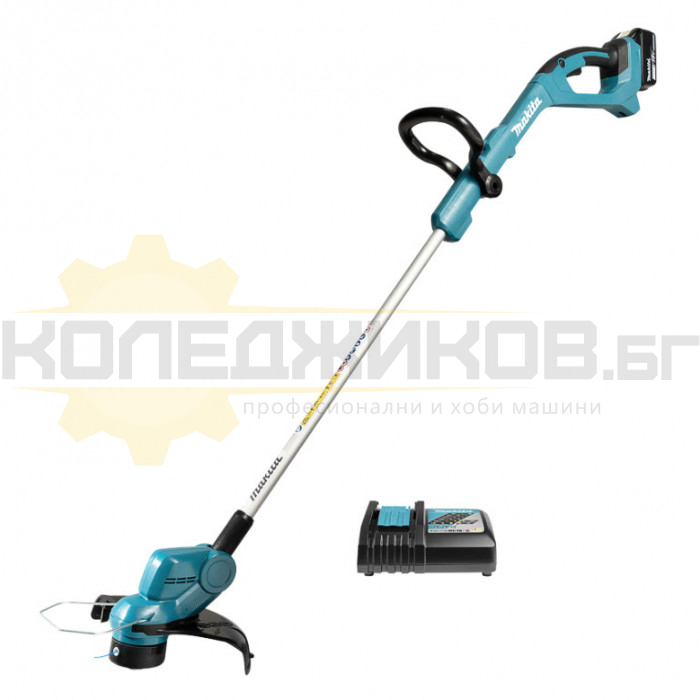 Акумулаторен тример MAKITA DUR193RF Set, 18V, 3 Ah, 7800 об/мин., 26 см - 