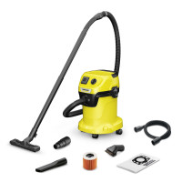 Прахосмукачка за сухо и мокро почистване KARCHER WD 3 P V-17/4/20 WORKSHOP, 1000W, 17 л